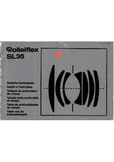 Rollei SL 35 manual. Camera Instructions.